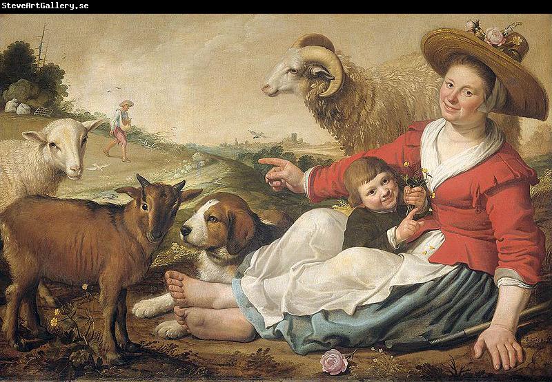 Jacob Gerritsz Cuyp The Shepherdess